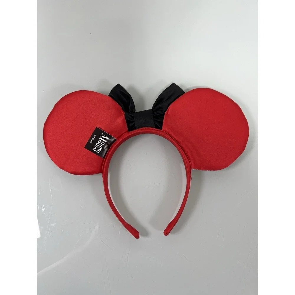 Disney‎ Minnie Ears Lot 5 Headbands Rainbow Rose Gold Sequin Bundle